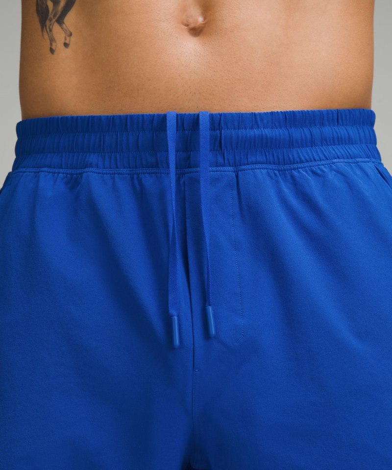 Lululemon Pace Breaker Linerless Short 5" Symphony Blue Online Outlet Sale