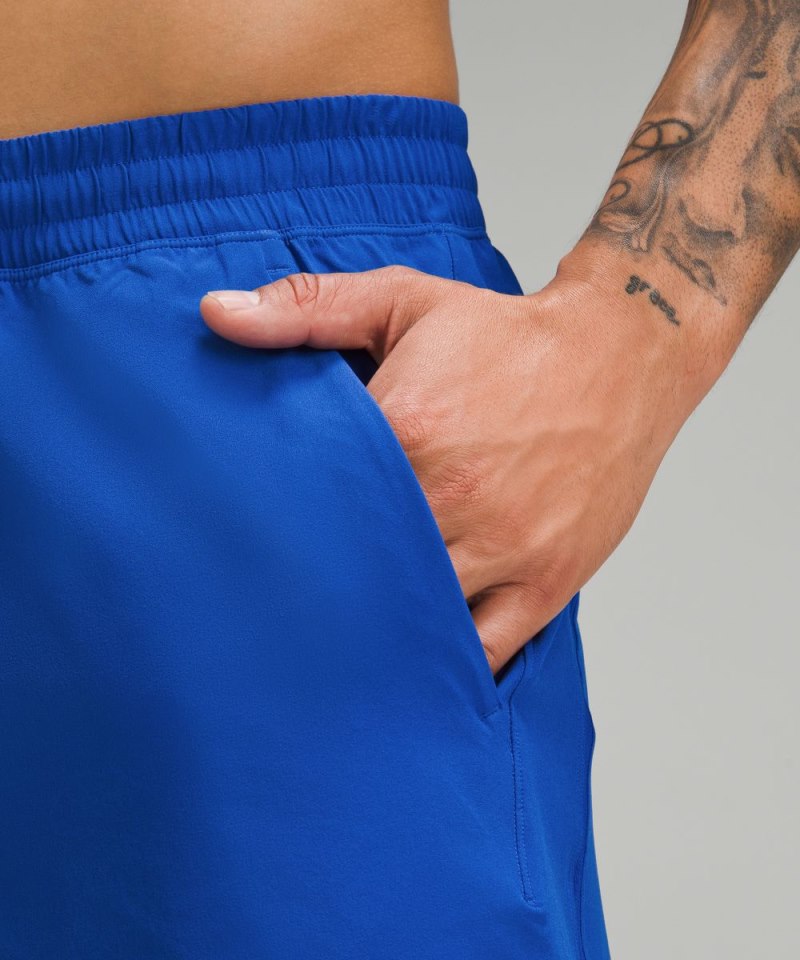 Lululemon Pace Breaker Linerless Short 5" Symphony Blue Online Outlet Sale