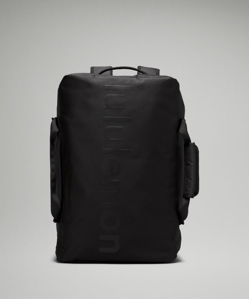 Lululemon 2-in-1 Travel Duffle Backpack 45L Black Online Outlet Sale