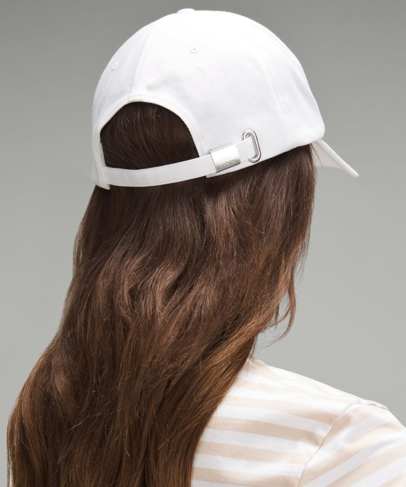 Lululemon Classic Unisex Ball Cap *Wordmark White / Black Online Outlet Sale