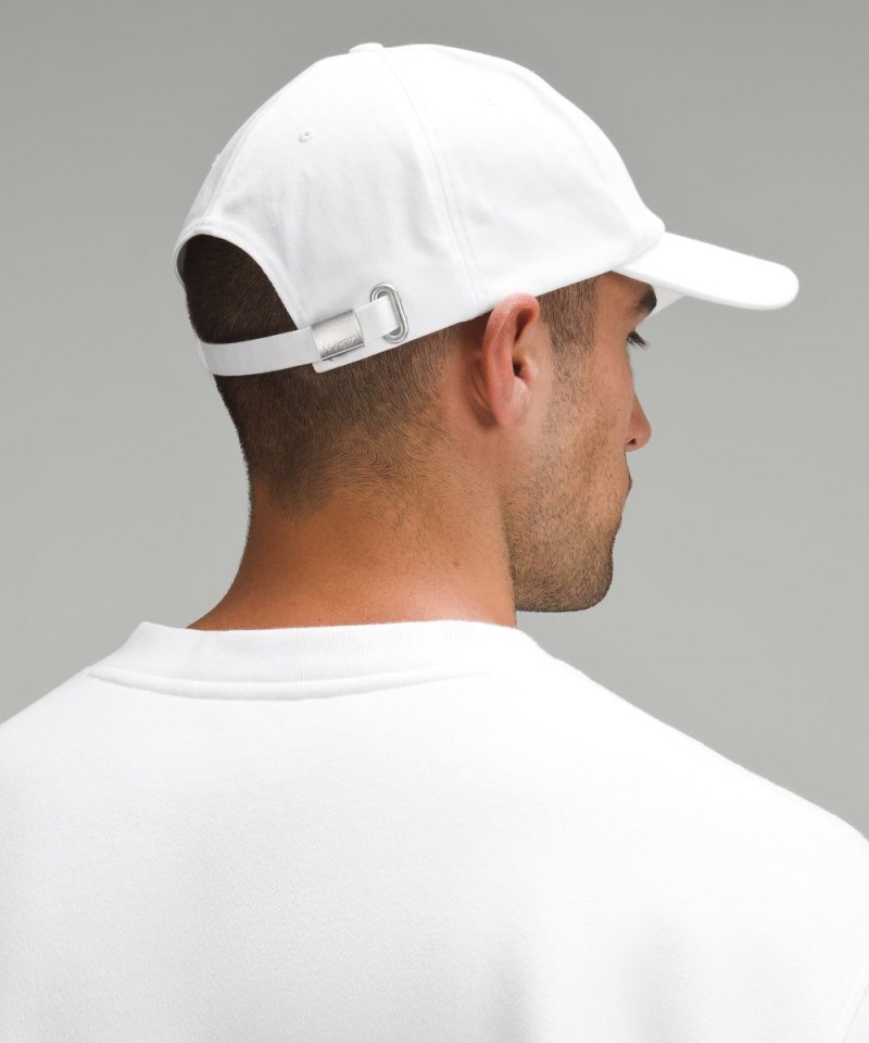 Lululemon Classic Unisex Ball Cap *Wordmark White / Black Online Outlet Sale