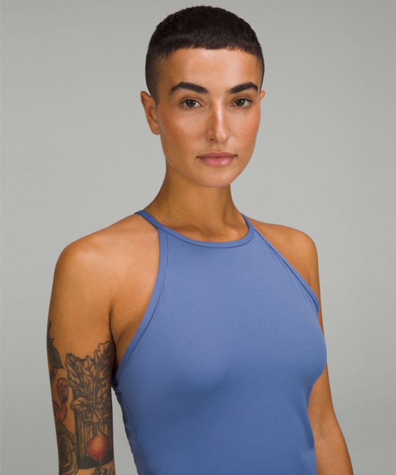 Lululemon Lightweight High-Neck Yoga Tank Top Water Drop Online Outlet Sale