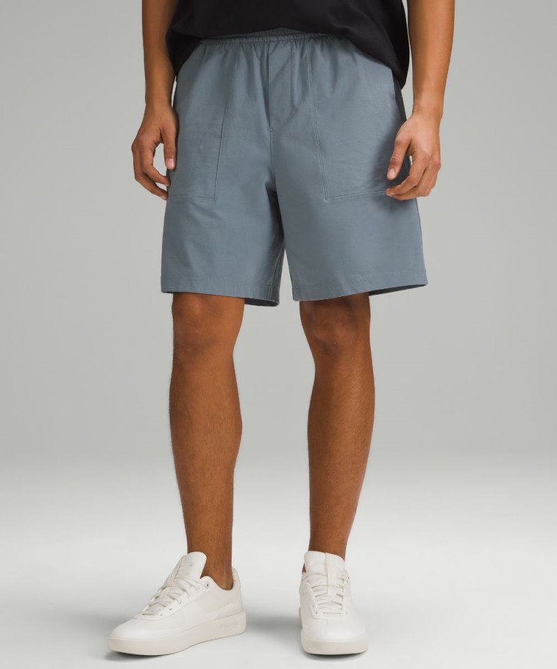 Lululemon Bowline Short 8" *Stretch Cotton VersaTwill Belgian Blue Online Outlet Sale