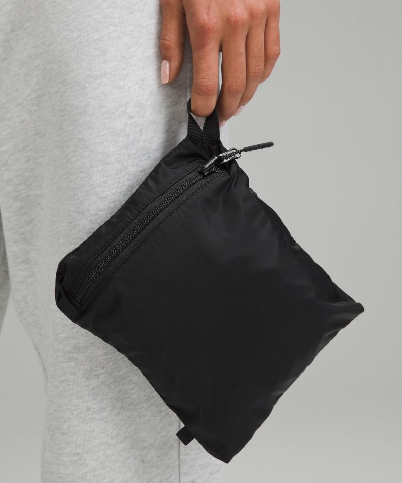 Lululemon Packable Backpack 32L Black / Traverse Grey Online Outlet Sale