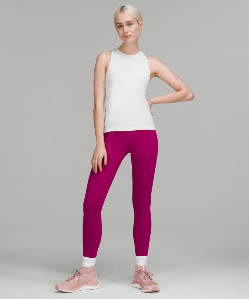 Lululemon Swiftly Tech High-Neck Tank Top 2.0 *Race Length White / White Online Outlet Sale
