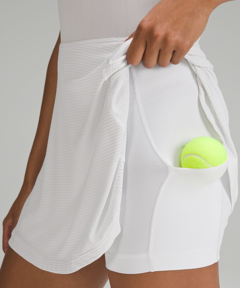 Lululemon Swiftly Tech Cross-Back Dress *Tennis White / White Online Outlet Sale