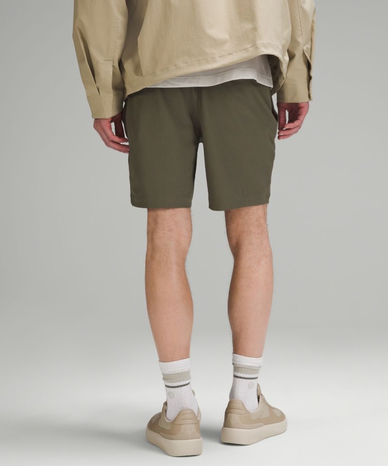 Lululemon ABC Classic-Fit Short 7" *Warpstreme Army Green Online Outlet Sale