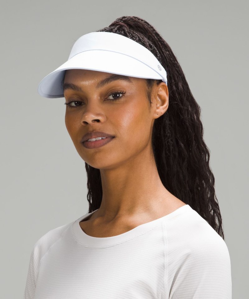 Lululemon Women's Fast Paced Wide Band Running Visor Windmill Online Outlet Sale