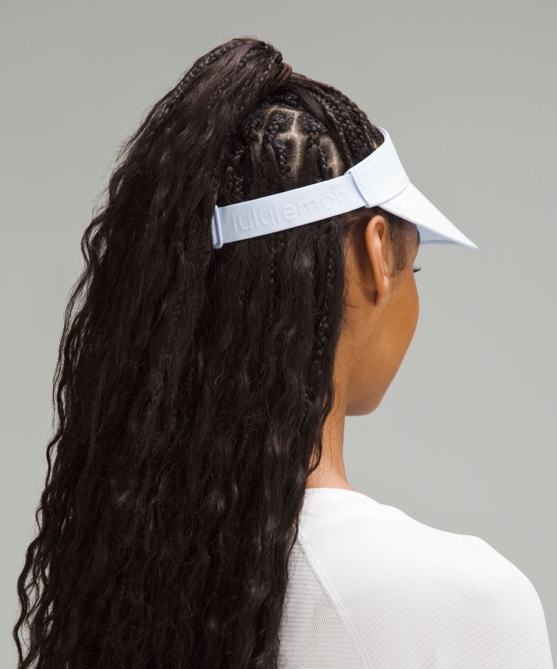 Lululemon Women's Fast Paced Wide Band Running Visor Windmill Online Outlet Sale