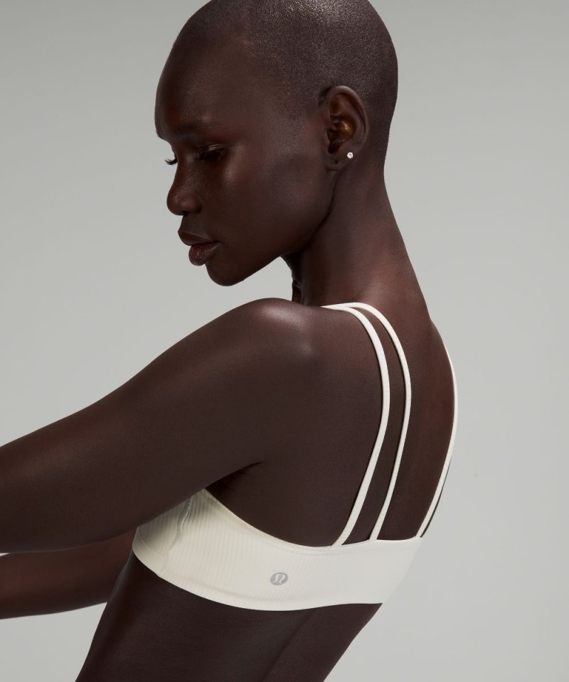 Lululemon Like a Cloud Ribbed Bra *Light Support, B / C Cup Bone Online Outlet Sale