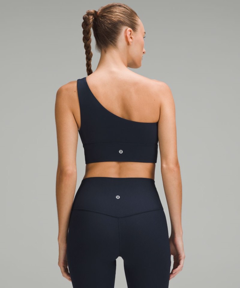 Lululemon lululemon Align™ Asymmetrical Bra *Light Support, A / B Cup True Navy Online Outlet Sale