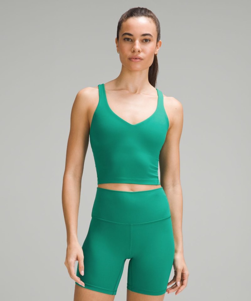Lululemon lululemon Align™ Tank Top *A / B Cup Cascadia Green Online Outlet Sale