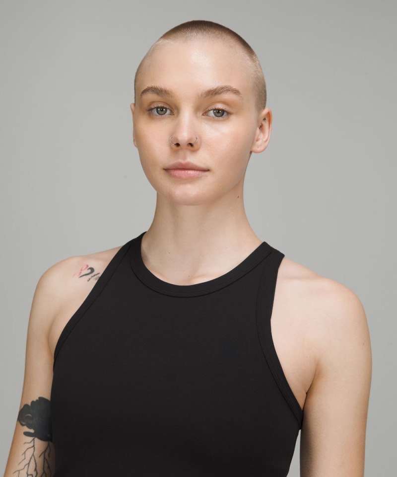 Lululemon lululemon Align™ Hip-Length Racerback Tank Top Black Online Outlet Sale