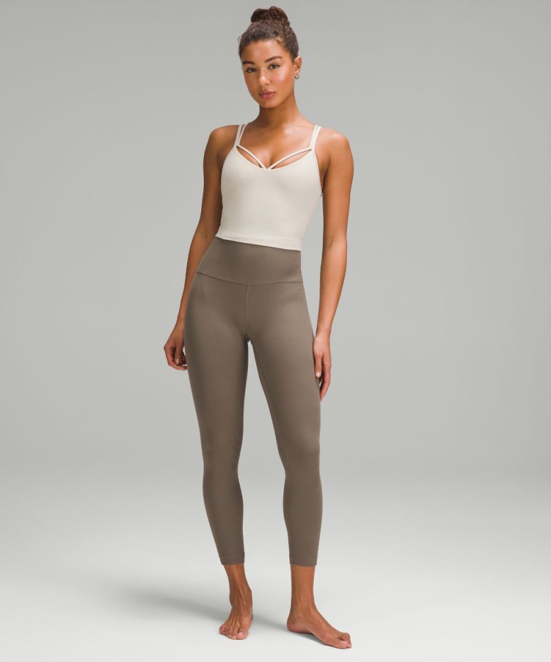 Lululemon lululemon Align™ Strappy Ribbed Tank Top Mojave Tan Online Outlet Sale