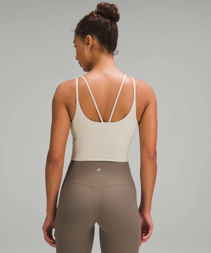 Lululemon lululemon Align™ Strappy Ribbed Tank Top Mojave Tan Online Outlet Sale