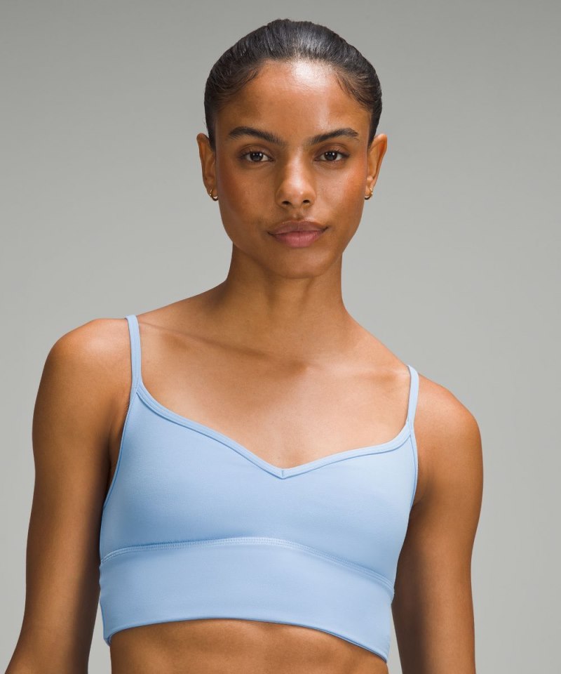 Lululemon lululemon Align™ Sweetheart Bra *Light Support, A / B Cup Sinatra Blue Online Outlet Sale