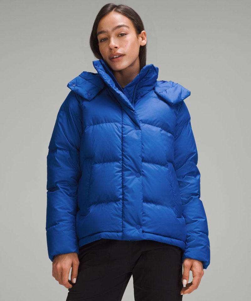 Lululemon Wunder Puff Jacket Symphony Blue Online Outlet Sale