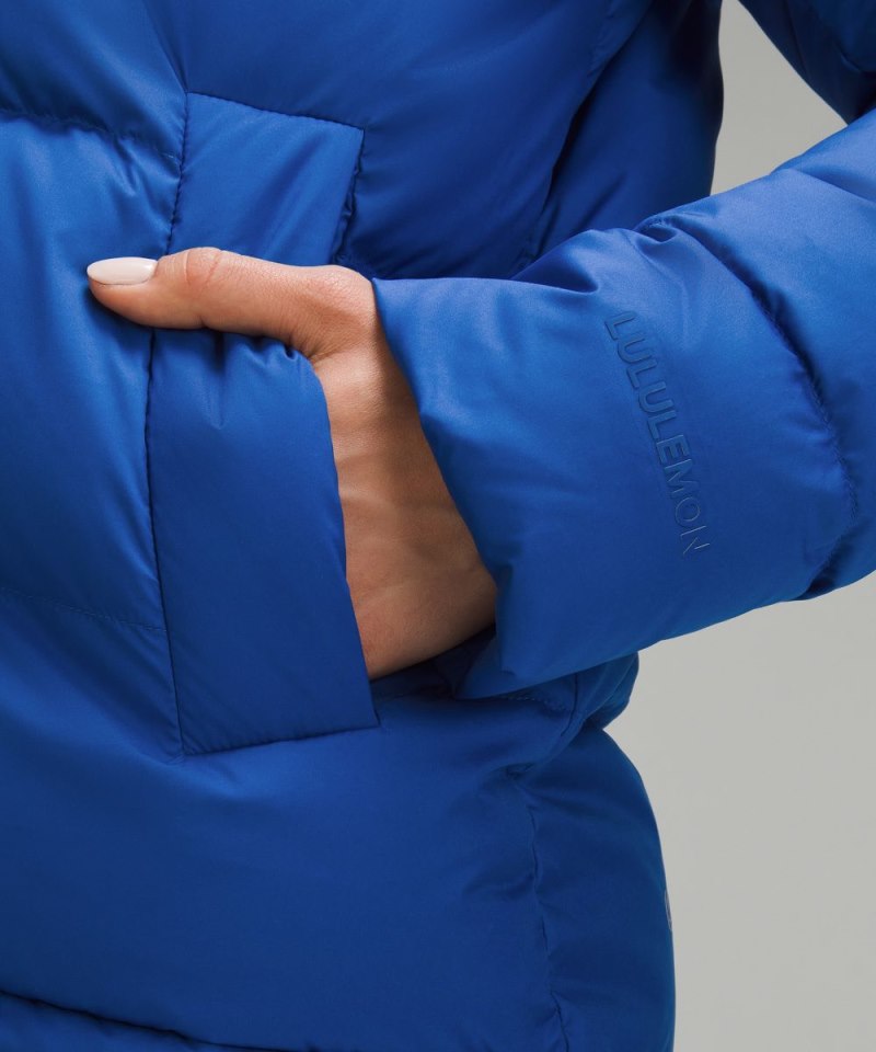 Lululemon Wunder Puff Jacket Symphony Blue Online Outlet Sale