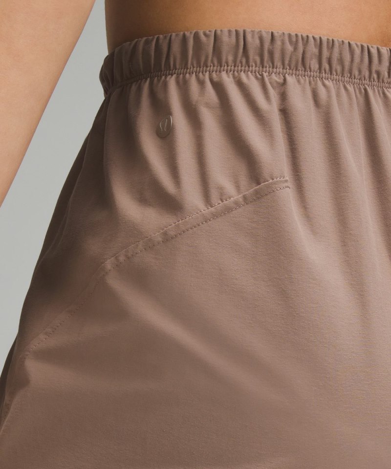Lululemon Lightweight Mid-Rise Barrel-Leg Cropped Pant Taupetastic Online Outlet Sale