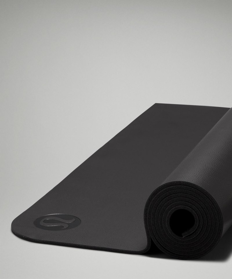 Lululemon The Mat 5mm Made With FSC™ Certified Rubber *Textured Black Online Outlet Sale