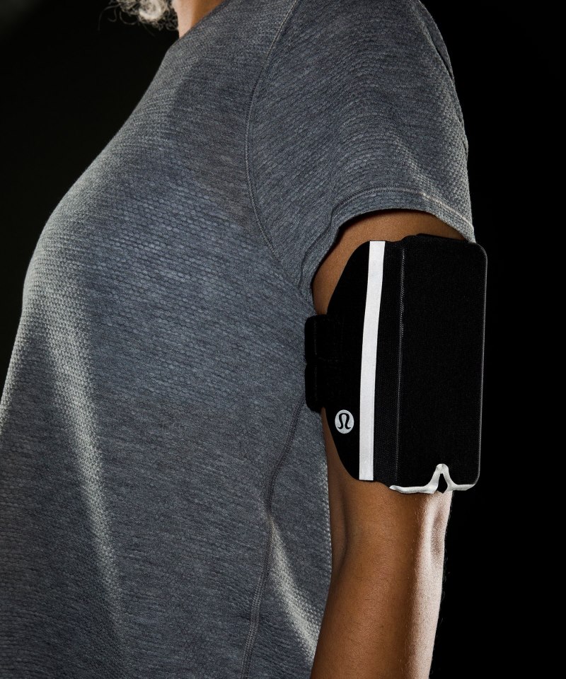Lululemon Fast and Free Running Armband Black Online Outlet Sale