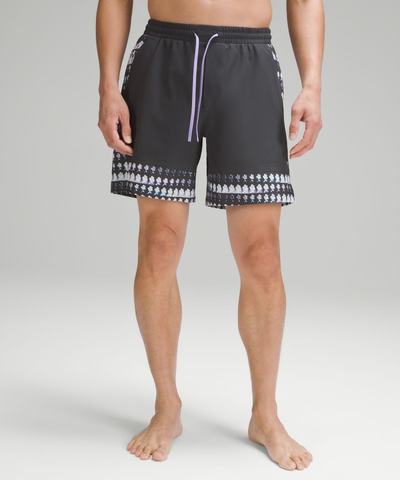Lululemon Pool Short 7" *Paneled Graphite Grey Online Outlet Sale