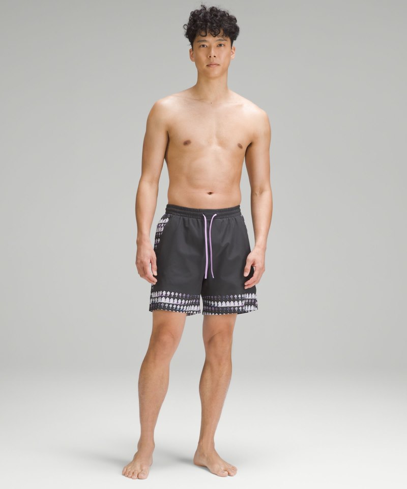 Lululemon Pool Short 7" *Paneled Graphite Grey Online Outlet Sale