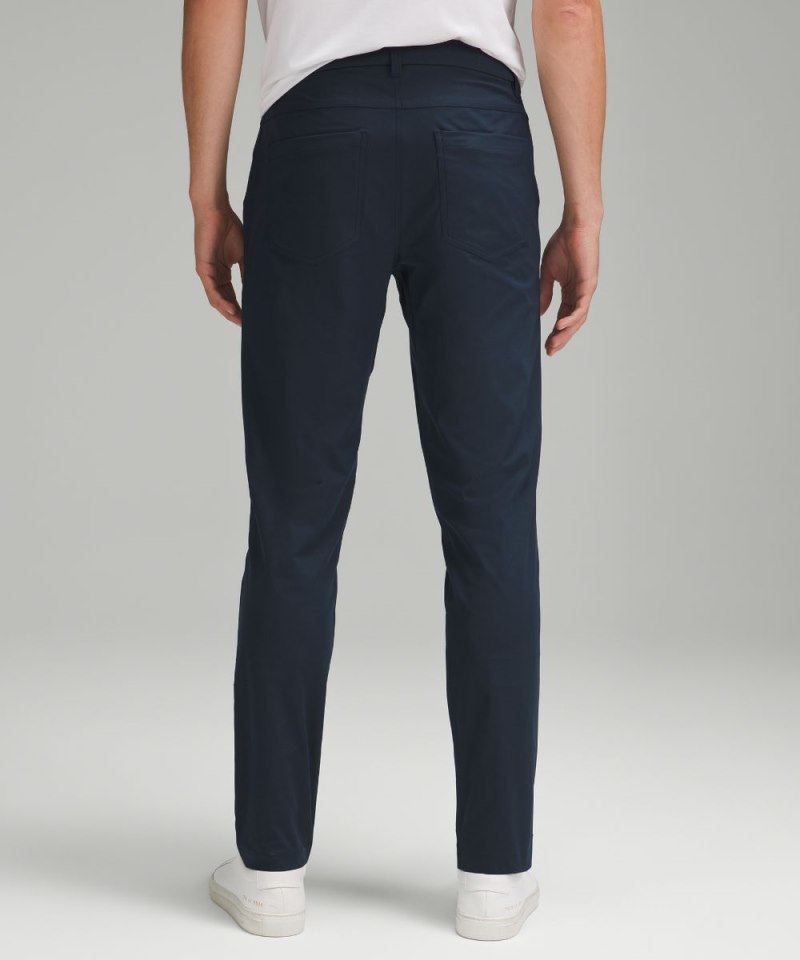Lululemon ABC Slim-Fit 5 Pocket Pant 34"L *Warpstreme True Navy Online Outlet Sale