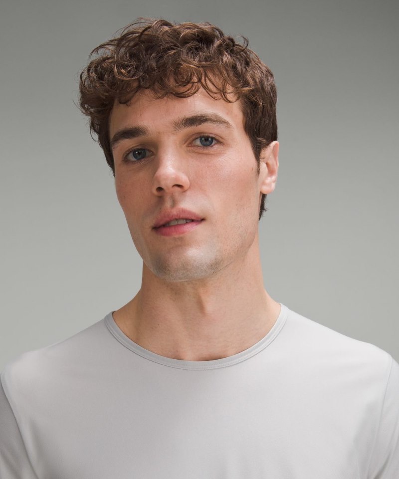 Lululemon Ultra-Soft Nulu Long-Sleeve Shirt Silver Drop Online Outlet Sale
