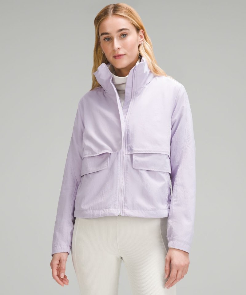 Lululemon Always Effortless Jacket Lilac Ether Online Outlet Sale