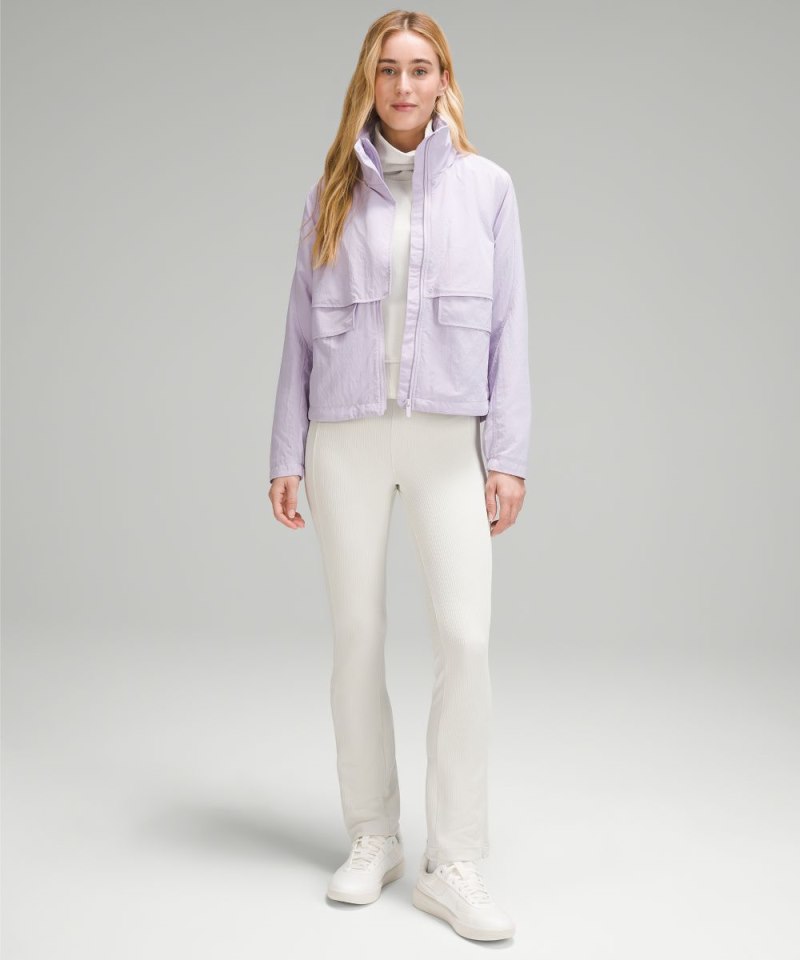 Lululemon Always Effortless Jacket Lilac Ether Online Outlet Sale