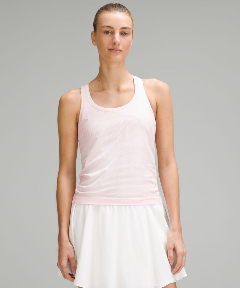 Lululemon Swiftly Tech Racerback Tank Top 2.0 *Race Length Strawberry Milkshake / Strawberry Milkshake (not available) Online Outlet Sale
