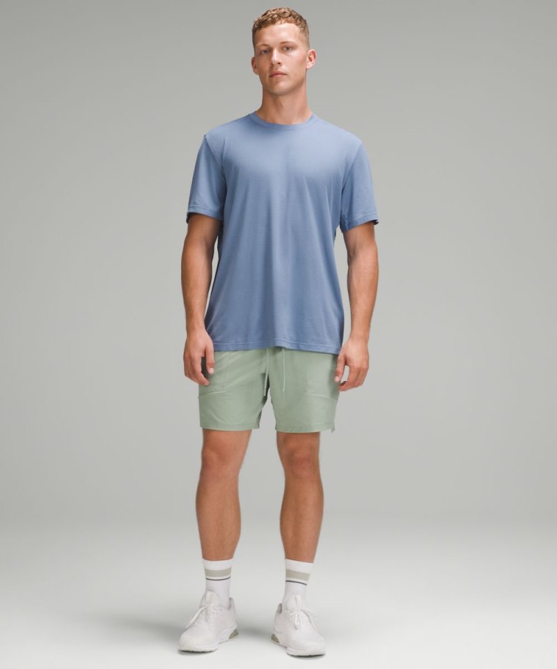 Lululemon License to Train Linerless Short 7" Palm Court Online Outlet Sale