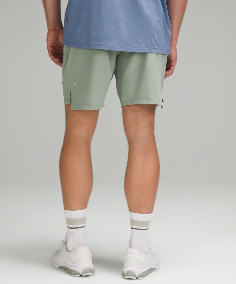 Lululemon License to Train Linerless Short 7" Palm Court Online Outlet Sale