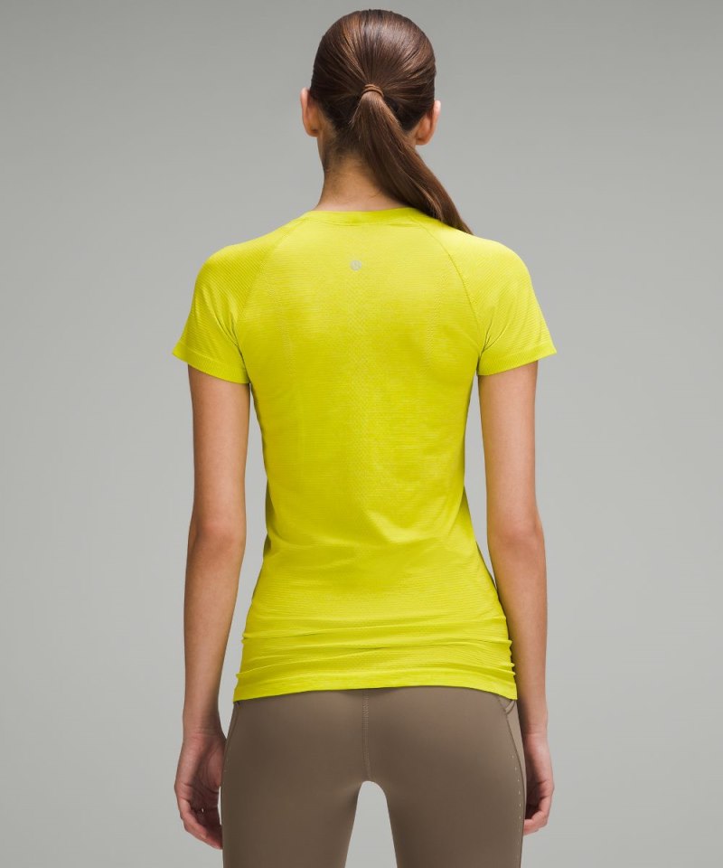 Lululemon Swiftly Tech Short-Sleeve Shirt 2.0 Lichen Lime / Lichen Lime Online Outlet Sale