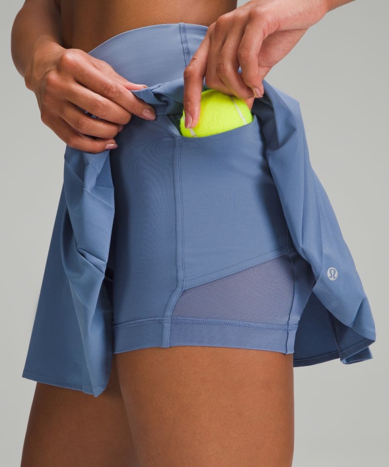 Lululemon Side-Pleat High-Rise Tennis Skirt Oasis Blue Online Outlet Sale