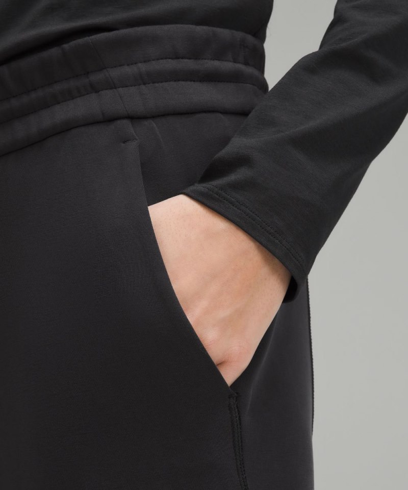 Lululemon Softstreme High-Rise Straight-Leg Cropped Pant Black Online Outlet Sale