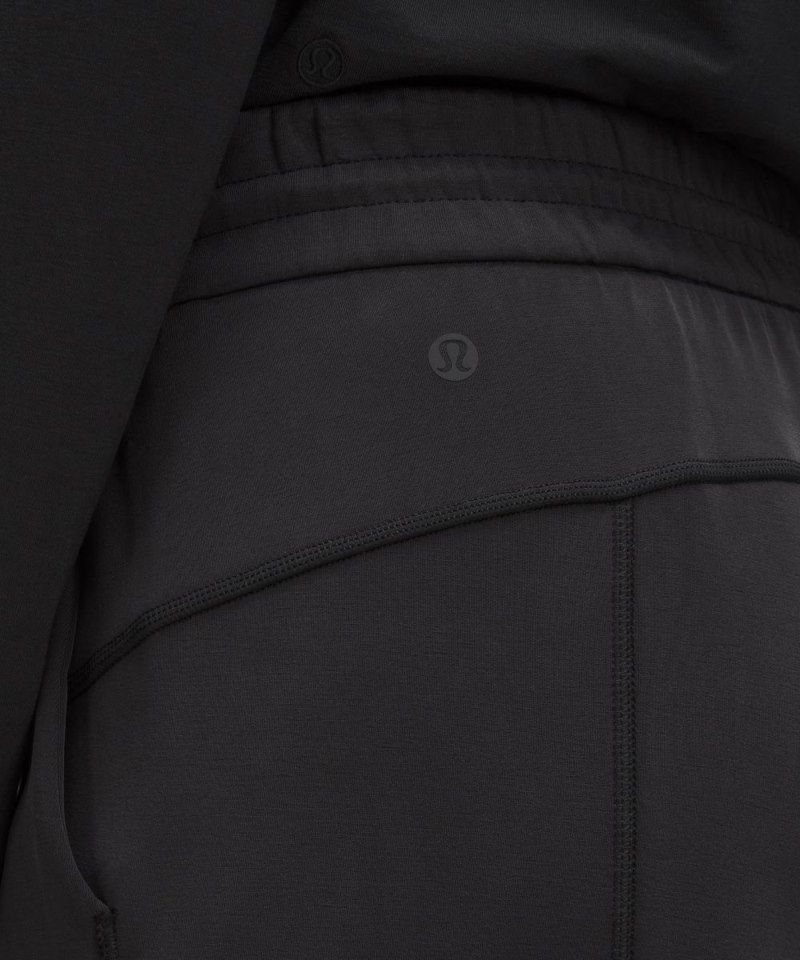 Lululemon Softstreme High-Rise Straight-Leg Cropped Pant Black Online Outlet Sale