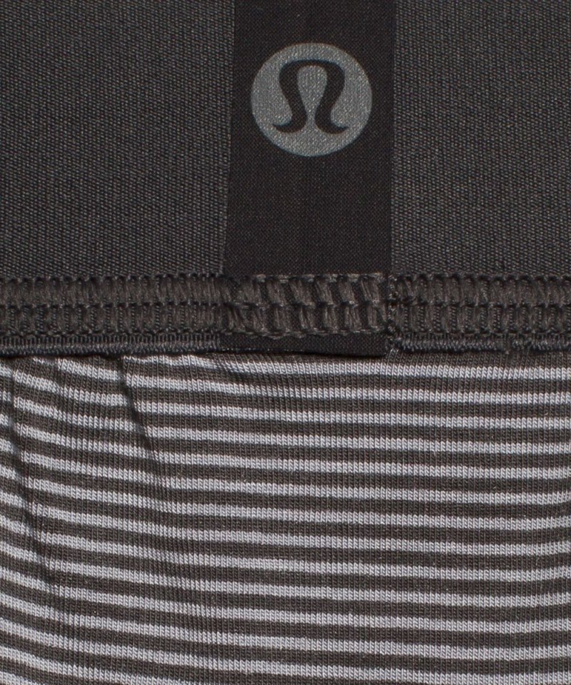 Lululemon Always In Motion Boxer 5" Jumie Stripe Rhino Grey Graphite Grey Online Outlet Sale