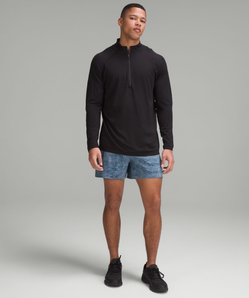 Lululemon Pace Breaker Lined Short 5" Infuse Texture Chambray Multi Online Outlet Sale