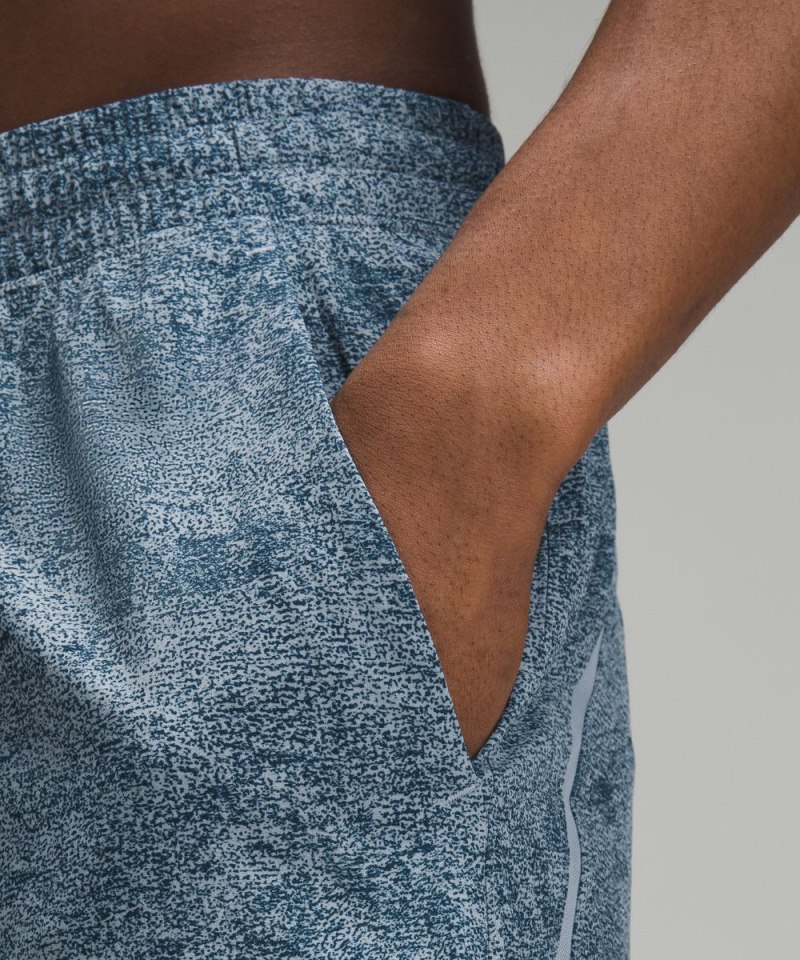 Lululemon Pace Breaker Lined Short 9" Infuse Texture Chambray Multi Online Outlet Sale