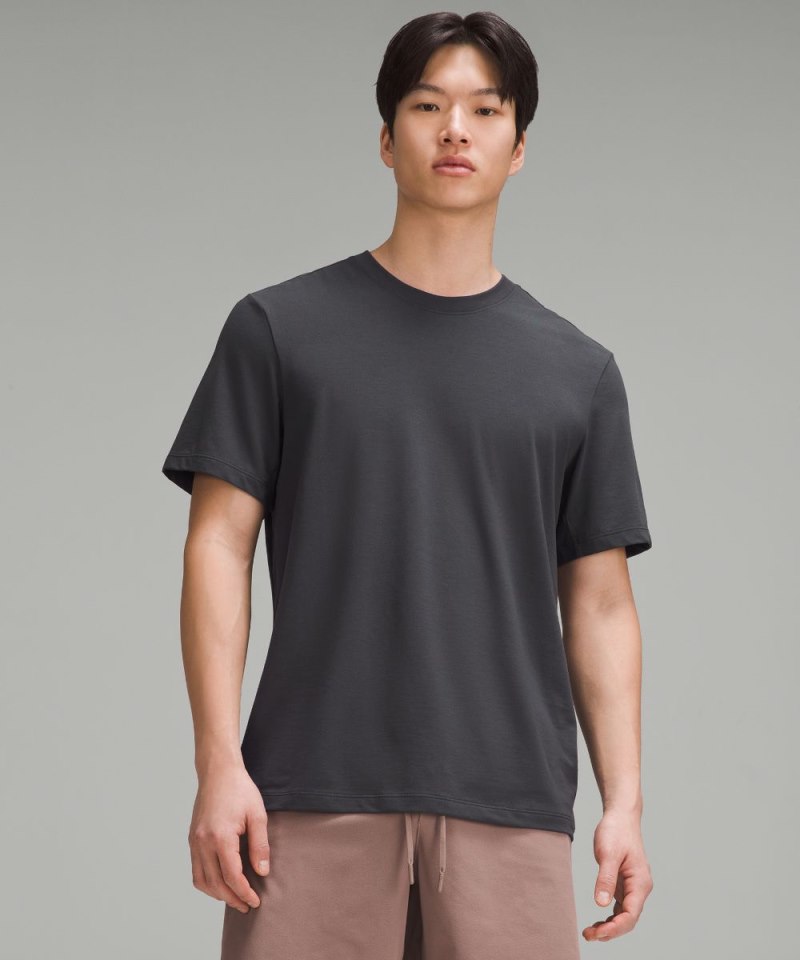 Lululemon Zeroed In Short-Sleeve Shirt Graphite Grey Online Outlet Sale