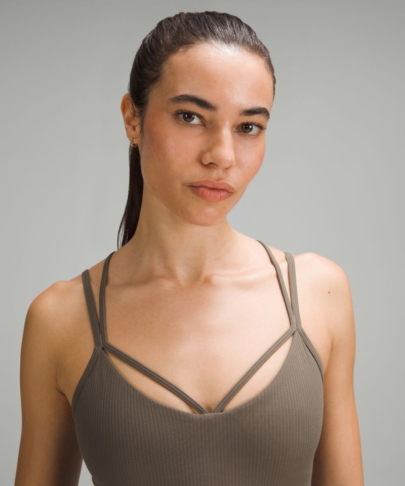 Lululemon lululemon Align™ Strappy Ribbed Tank Top Nomad Online Outlet Sale