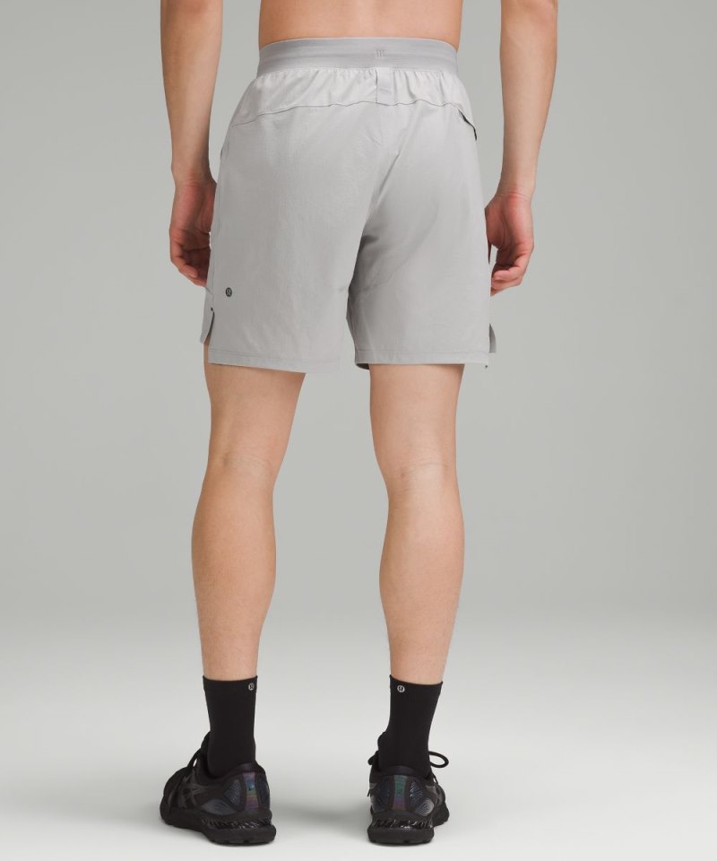 Lululemon License to Train Linerless Short 7" Silver Drop Online Outlet Sale