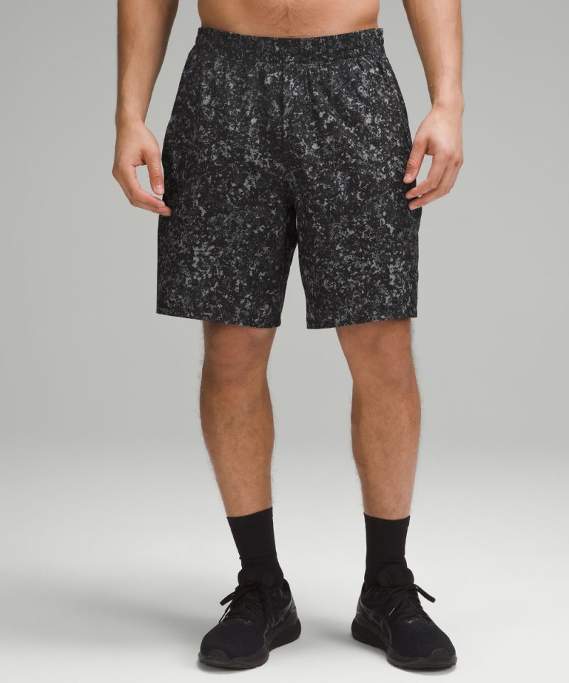 Lululemon Pace Breaker Linerless Short 9" Discord Deep Coal Multi Online Outlet Sale