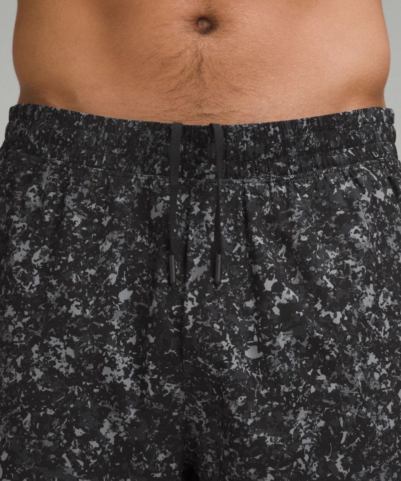 Lululemon Pace Breaker Linerless Short 9" Discord Deep Coal Multi Online Outlet Sale