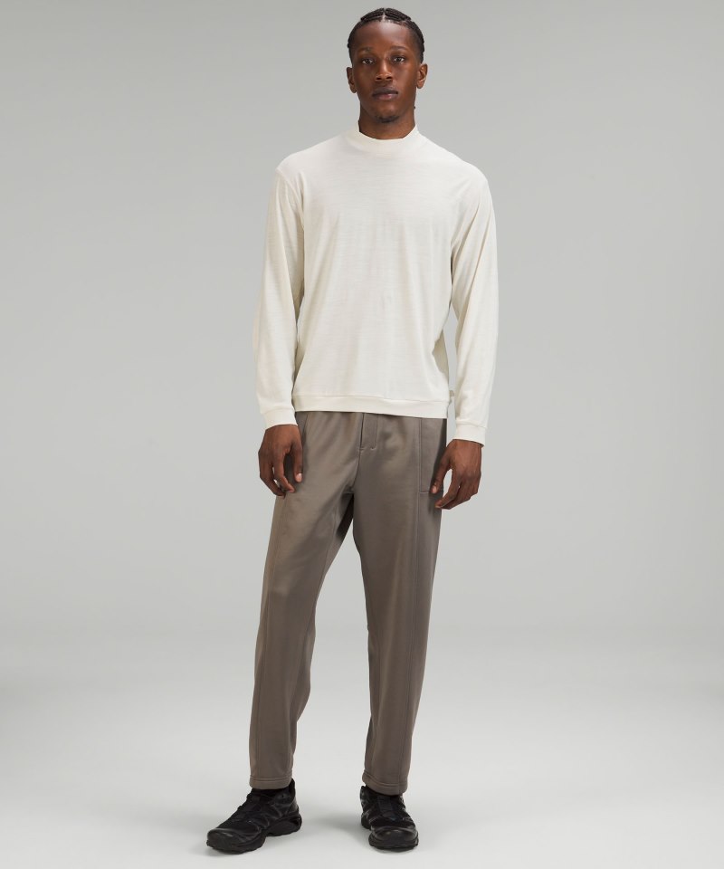 Lululemon lululemon lab Merino Wool-Blend Long-Sleeve Shirt Natural Ivory Online Outlet Sale