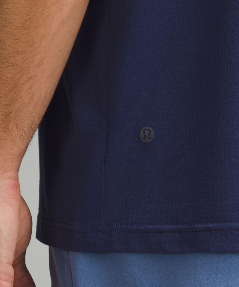 Lululemon License to Train Relaxed Short-Sleeve Shirt Night Sea Online Outlet Sale