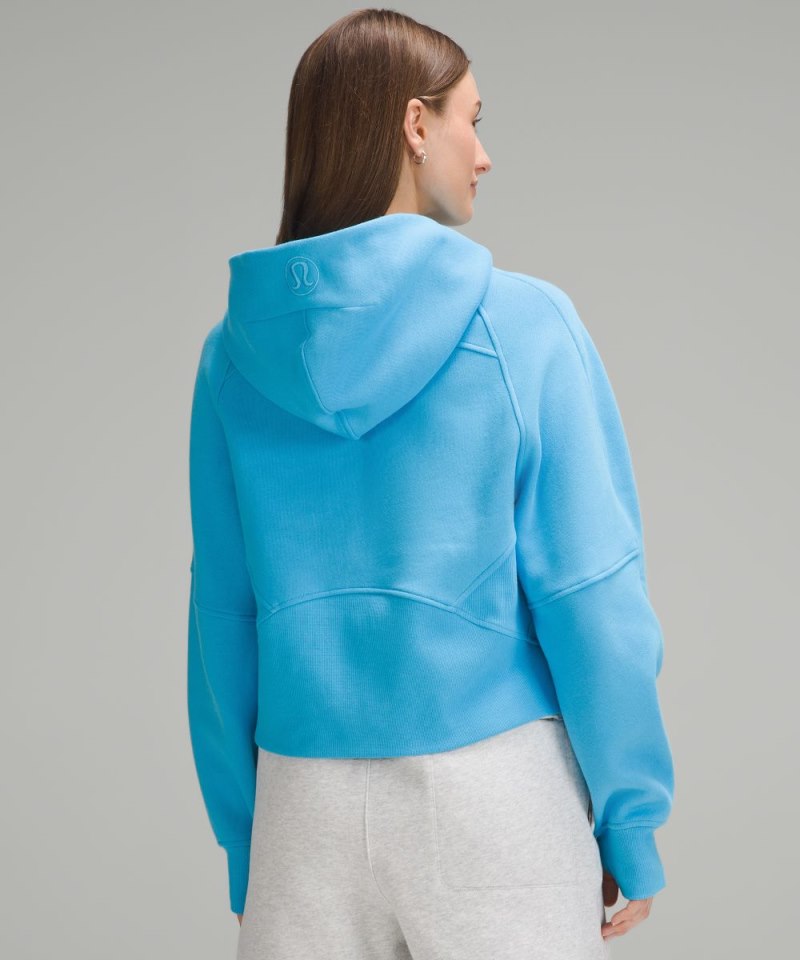 Lululemon Scuba Oversized Full-Zip Hoodie Kayak Blue Light Online Outlet Sale