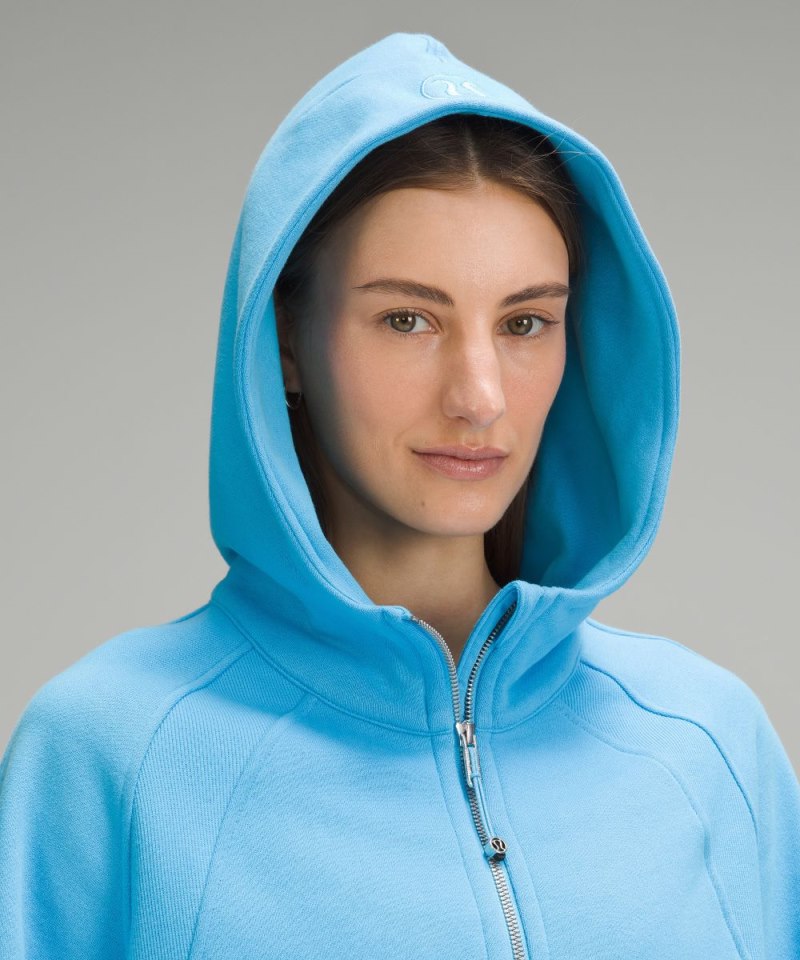 Lululemon Scuba Oversized Full-Zip Hoodie Kayak Blue Light Online Outlet Sale